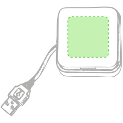 Port USB Dix publicitaire